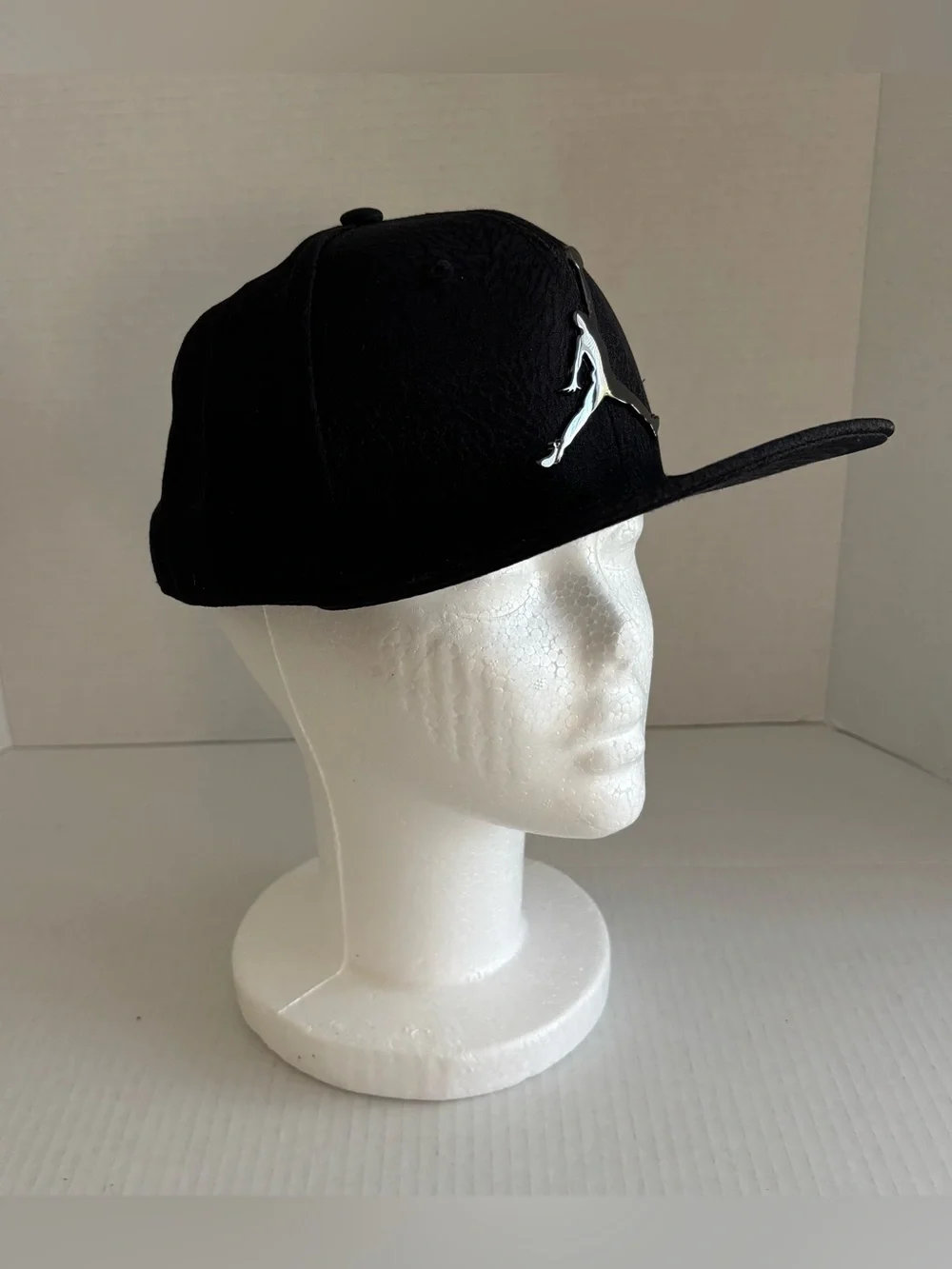 Nike Air Jordan Jumpman Elephant Print Elite Snapback Hat Black Youth Size